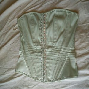 Charlotte Russe mint corset